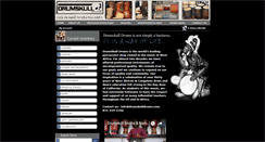 Desktop Screenshot of drumskulldrums.com